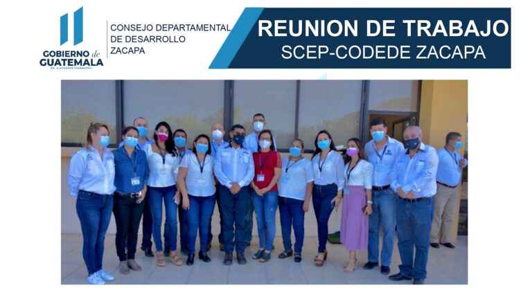 Reunion de Trabajo SCEP-Codede