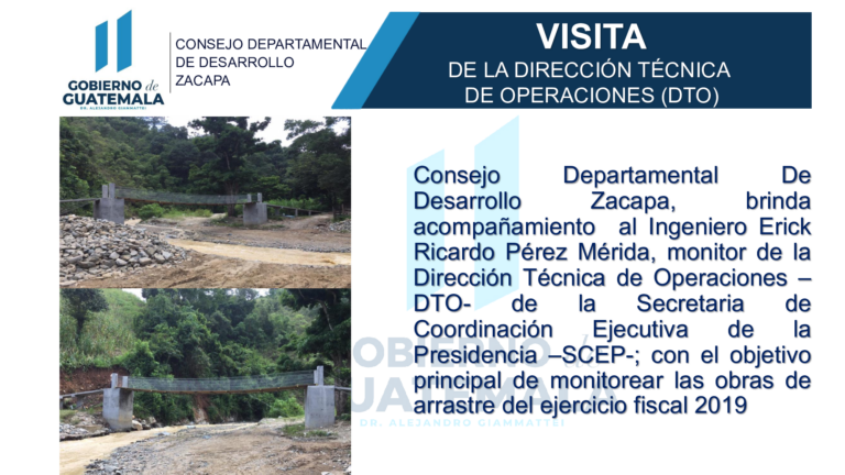 Visita de Dirección Técnica de Operaciones SCEP