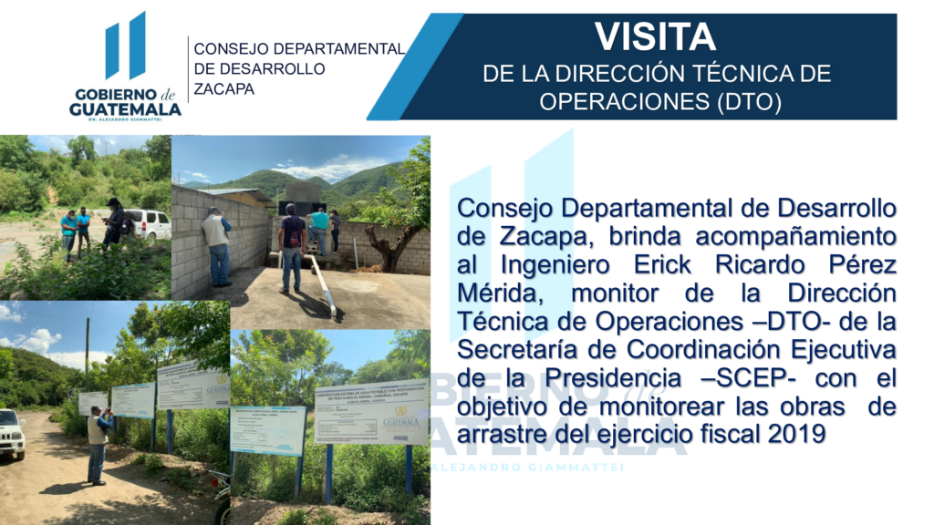 Visita de Dirección Técnica de Operaciones SCEP